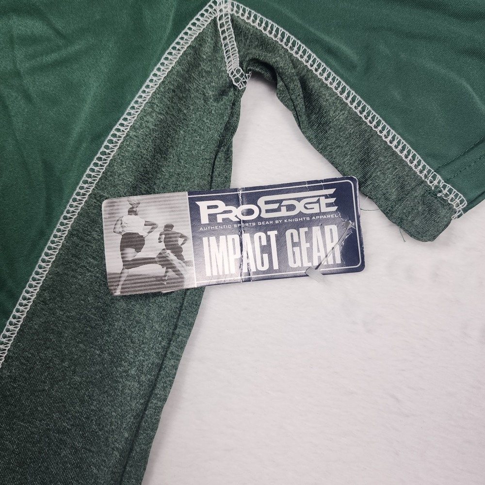 Michigan State Spartans Shirt Mens Medium Green NWT Pro Edge NCAA Performance - Picture 3 of 8
